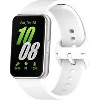 Cinturino Techsuit W086 per Samsung Galaxy Fit3 R39M, Bianco — 3