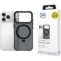 Custodia per Apple iPhone 17 Pro, 3MK, Smoke MagStand, Nera — 3
