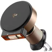 Caricabatterie Auto Wireless McDodo CH-0091, 15W, 1.67A, Dorato — 3