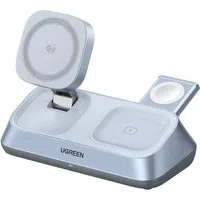 Caricabatterie Wireless UGREEN W711 3in1, 25W, 1.67A, Blu — 3