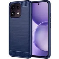 Custodia per Oppo Reno16 F / Reno16 FS, Techsuit, Carbonio, Blu — 3