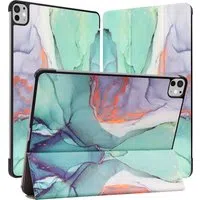 Custodia per Apple iPad Pro 11 (2024), Techsuit, FoldPro Green Time, Multicolore — 3