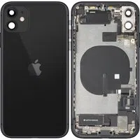 Cover Batteria Apple iPhone 11, Con Scocca Centrale, Parti Complete, Nero, Swap Premium — 3
