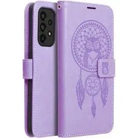 Custodia per Samsung Galaxy A22 5G A226, OEM, MEZZO Dream Catcher, Viola — 3