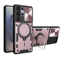 Custodia per Samsung Galaxy S25 Ultra S938, Techsuit, CamGuard Pro, Rosa Oro — 3