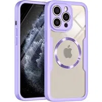 Custodia MagSafe per Apple iPhone 11 Pro Max, Techsuit, ColorVerse 360, Viola — 3
