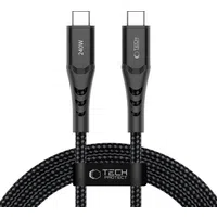 Cavo Dati e Ricarica USB-C - USB-C Tech-Protect UB11T Ultraboost, 240W, 2m, Nero — 3