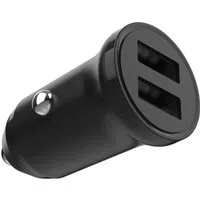 Caricabatterie Auto Fixed, 15.5W, 3A, 2 x USB-A, Nero — 3