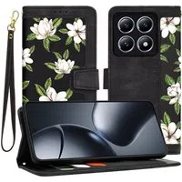 Custodia per Xiaomi 14T Pro, Techsuit, FlipCraft, Nera — 3