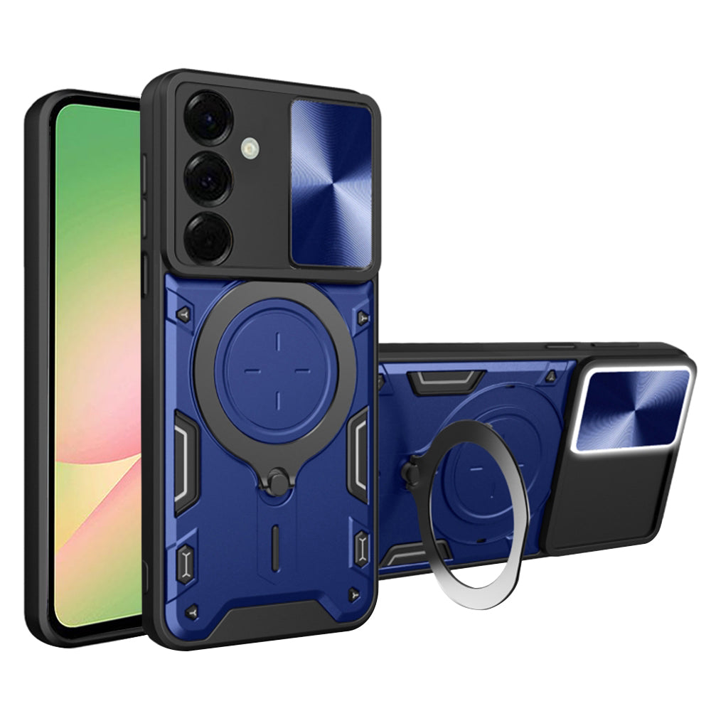 Techsuit Custodia per Samsung Galaxy A57 5G, Techsuit, CamGuard Pro, Blu