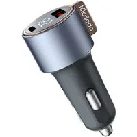 Caricabatterie Auto McDodo CC-3690 Venus Display, 75W, 3A, 1 x USB-A - 1 x USB-C, Nero — 3