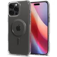 Custodia MagSafe per Apple iPhone 16 Pro, Spigen, Ultra Hybrid Carbon, Grigio ACS08131 — 3