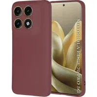 Custodia per Motorola Edge 70 Pro, Techsuit, SoftFlex, Vinaccia — 3