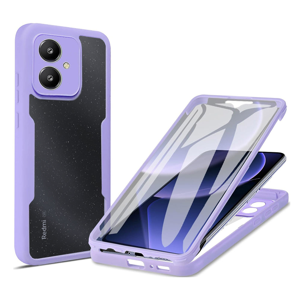 Custodia per Xiaomi Redmi 13C 5G, Techsuit, ColorVerse 360, Viola