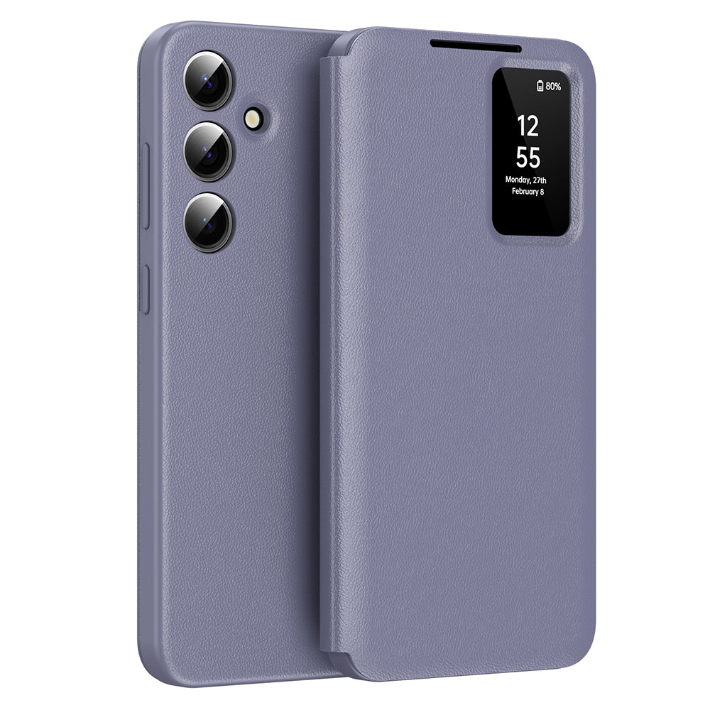 Techsuit Custodia per Samsung Galaxy S25 S931, Techsuit, SmartView, Viola