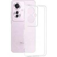 Custodia per Oppo Reno11 F, Techsuit, Chiara, Trasparente — 3