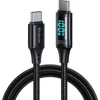 Cavo Dati e Ricarica USB-C - USB-C McDodo CA-1100 Display, 100W, 1.2m, Nero — 3