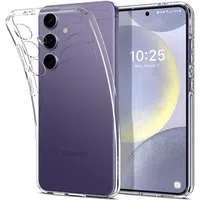 Custodia per Samsung Galaxy S24 S921, Spigen, Liquid Crystal, Trasparente ACS07343 — 3