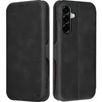 Custodia per Samsung Galaxy A56 A566, Techsuit, Safe Wallet Plus, Nera — 3