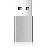Adattatore Dati e Ricarica USB-C - USB-A Fixed, Grigio — 3