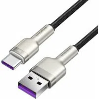 Cavo Dati e Ricarica USB-A - USB-C Baseus Cafule Metal Series, 66W, 0.25m, Nero CAKF000001 — 3