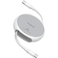 Cavo Dati e Ricarica USB-C - USB-C Baseus Pathfinder Retrattile, 100W, 1m, Bianco P10368400211-00 — 3