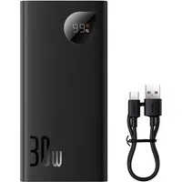 Batteria Esterna Baseus Adaman2, 10000mAh, 30W, QC + PD, 1 x USB-C - 2 x USB-A, Nera PPAD040101 — 3