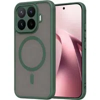 Custodia MagSafe per Xiaomi 17T, Techsuit, HaloFrost II, Verde — 3