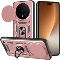 Custodia per Honor Magic8 Pro, Techsuit, CamShield, Rosa Dorato — 3