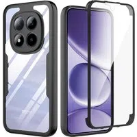 Custodia per Xiaomi Poco M8 Pro / Redmi Note 15 Pro+ 5G, Techsuit, ColorVerse 360, Nera — 3