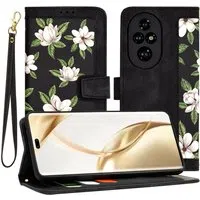 Custodia per Honor 200 Pro, Techsuit, FlipCraft, Nera — 3