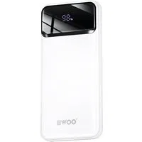 Batteria Esterna BWOO BO-P34, 10000mAh, 22.5W, QC + PD, 1 x USB-C - 2 x USB-A, Bianca — 3