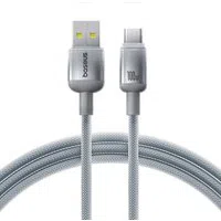 Cavo Dati e Ricarica USB-A - USB-C Baseus Discolor, 100W, 2m, Argento E0420803 — 3