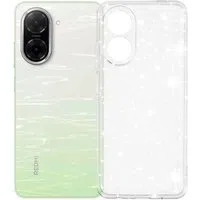 Custodia per Xiaomi Redmi A5 4G (Standard), Techsuit, SparkleSkin, Trasparente — 3