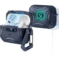 Custodia ESR Cyber FlickLock per Apple AirPods Pro 3, Blu — 3