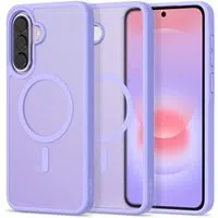 Custodia MagSafe per Samsung Galaxy A57 5G, Tech-Protect, Magmat, Viola Opaco — 3