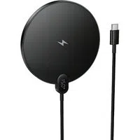 Caricabatterie Wireless Retea HOCO CW62, 15W, 1.67A, Nero — 3