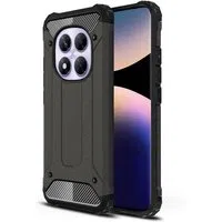 Custodia per Xiaomi Poco X7 / Note 14 Pro 5G, Techsuit, Hybrid Armor, Nera — 3