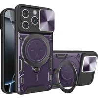 Custodia per Apple iPhone 16 Pro, Techsuit, CamGuard Pro, Viola — 3