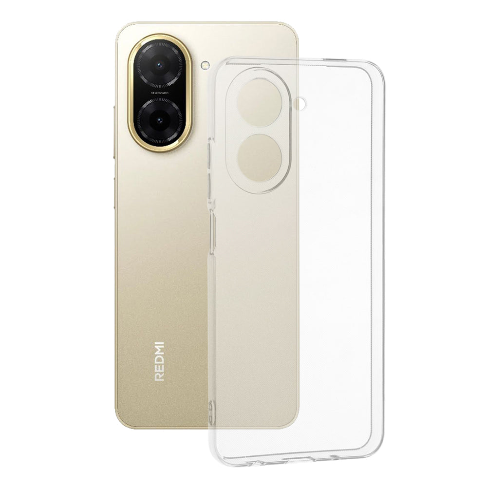 Custodia per Xiaomi Redmi A5 4G (Standard), Techsuit, Chiara, Trasparente