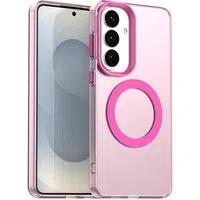 Custodia MagSafe per Samsung Galaxy S26 S942, Techsuit, CandyCase, Rosa — 3