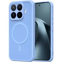 Custodia MagSafe per Xiaomi 17T Pro, Techsuit, HaloFrost II, Blu — 3