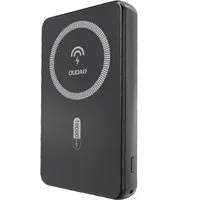 Batteria Esterna Wireless Dudao K14S, 5000mAh, 20W, QC + PD + FQI, 1 x QI - 1 x USB-A - 1 x USB-C, Nera — 3