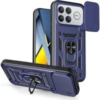 Custodia per Xiaomi Poco F8 Ultra, Techsuit, CamShield, Blu — 3
