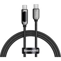 Cavo dati e ricarica USB-C - Display USB-C Baseus, 100W, 1m, nero CATSK-B01 — 3