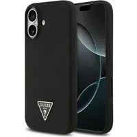 Custodia MagSafe per Apple iPhone 17, Guess, Logo Triangolo, Nera — 3