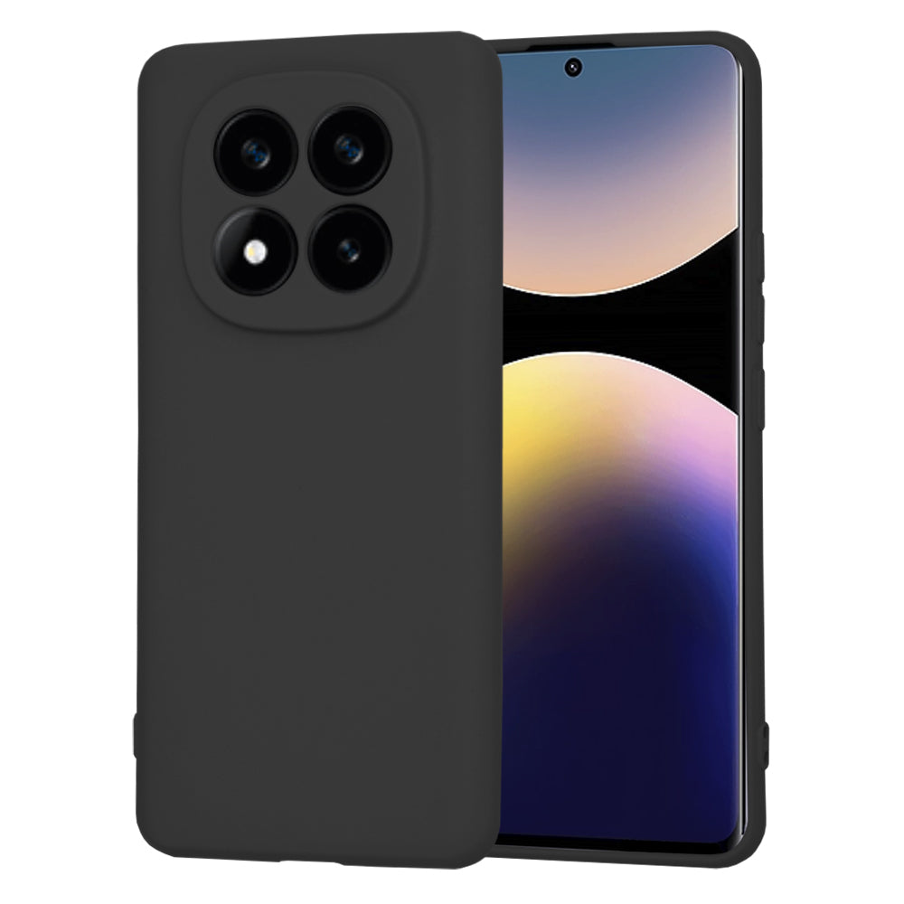 Custodia per Xiaomi Redmi Note 14 Pro+ 5G, Techsuit, SoftFlex, Nera