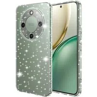 Custodia per Honor Magic8 Lite, Techsuit, SparkleSkin, Trasparente — 3