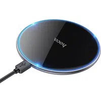 Caricabatterie Wireless HOCO CW6 Pro, 15W, 1.67A, Nero — 3