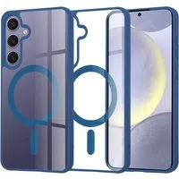 Custodia MagSafe per Samsung Galaxy S24+ S926, Techsuit, Pro, Blu — 3